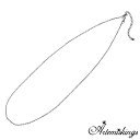 【ポイント5倍!最大1500円OFFクーポン 5/6まで】 アルテミスキングス ARTEMIS KINGS 4面カット AK シルバー アズキ チェーン 1.5...