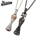 【ポイント10倍! 18日まで!】 アルテミスクラシック Artemis Classic キング & クィーンチェス チャーム シルバー ペア ネックレス アク...