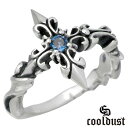 クールダスト cooldust FUNKOUTS シスル クロス シルバー リング 指輪 アクセサリー 花 カラーストーン シルバー925 スターリングシルバー...