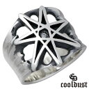 クールダスト cooldust FUNKOUTS seven pointed star シルバー リング 指輪 アクセサリー スター 星 メンズ 17〜21号 ...