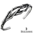 【ポイント5倍! 18日まで!】 ビザール BIZARRE Dead tree シーフ シルバー バングル アクセサリー メンズ SBP080