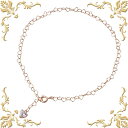 ブルーキャット Blue Cat シルバー ハート アンクレット ミスティック キュービック ピンクゴールド ハートチェーン シルバー925 スターリングシルバ...