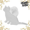 【ポイント10倍! マラソン期間中】 ブルーキャット Blue Cat まったり猫2 シルバー ピアス アクセサリー 片耳用 シルバー925 スターリングシルバー SEV656-1073E