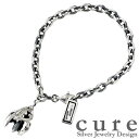 【ポイント10倍! マラソン期間中】 キュア cure 風鈴火 x フレア シルバー ブレスレットM シルバー925 スターリングシルバー CU-BR-002-...