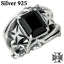ディールデザイン DEAL DESIGN スプリント ヘルワイヤ シルバー リング 9~23号 クロス ブラックCZ 指輪 アクセサリー シルバー925 スターリングシルバー 391240BC