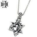 ディールデザイン DEAL DESIGN ヘックス スター シルバー ネックレス アクセサリー ラージ メンズ シルバー925 スターリングシルバー 392197CL60