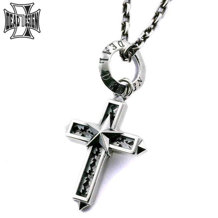 ディールデザイン DEAL DESIGN リブクロストップ シルバーペンダントトップ メンズ レディース シルバー925 スターリングシルバー アクセサリー ブ...