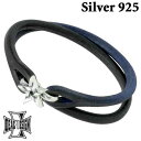 【ポイント5倍! 18日まで!】 ディールデザイン DEAL DESIGN スター ハング シルバー ブレスレット アクセサリー レザー スター シルバー925...