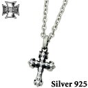 ディールデザイン DEAL DESIGN インセクトクロス シルバー ネックレス アクセサリー メンズ シルバー925 スターリングシルバー 393108SV-...