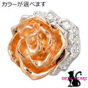 ディールティアーズ DEAL TEARS グラフィティ ローズ シルバー ピアス アクセサリー ストーン レディース 1個売り 片耳用 薔薇 バラ ディールデザイン DEAL DESIGN 399331