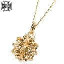 【ポイント5倍!27日まで】 ディールデザイン DEAL DESIGN キング ゲート K10 ゴールド ネックレス アクセサリー 393161K10-K10