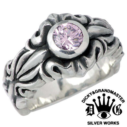 ディッキー & グランドマスター DICKY & GRANDMASTER ケルビムif シルバー リング 7〜13号 ピンクストーン 指輪 アクセサリー シルバー925 スターリングシルバー DGIF-01