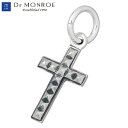 ドクターモンロー Dr MONROE シルバー スタッズ クロス チャーム 十字架 シルバー925 スターリングシルバー CH-06SV
