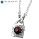 ドクターモンロー Dr MONROE シルバー ネックレス アクセサリー ストーン メッセージ 一粒 シルバー925 スターリングシルバー FC-137PHSE...