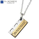 【お買い物マラソン ポイント5倍!】 ドクターモンロー Dr MONROE シルバー ネックレス アクセサリー K18YG 18金コンビ メンズ シルバー925...