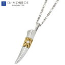 【ポイント5倍! 18日まで!】 ドクターモンロー Dr MONROE シルバー K18YG ネックレス アクセサリー スモールタイプ レディース ダイヤモンド...