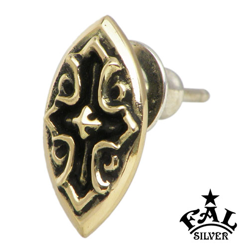 エフエーエル F.A.L FAL アンダーテイカー シルバー ピアス アクセサリー K10 片耳用 シルバー925 スターリングシルバー FA-PE-0023-...