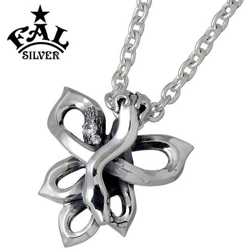 エフエーエル F.A.L FAL リビアル シルバー ペンダントトップ アクセサリー チェーン別売り キュービック ヘビ 蛇 スネーク シルバー925 スターリ...