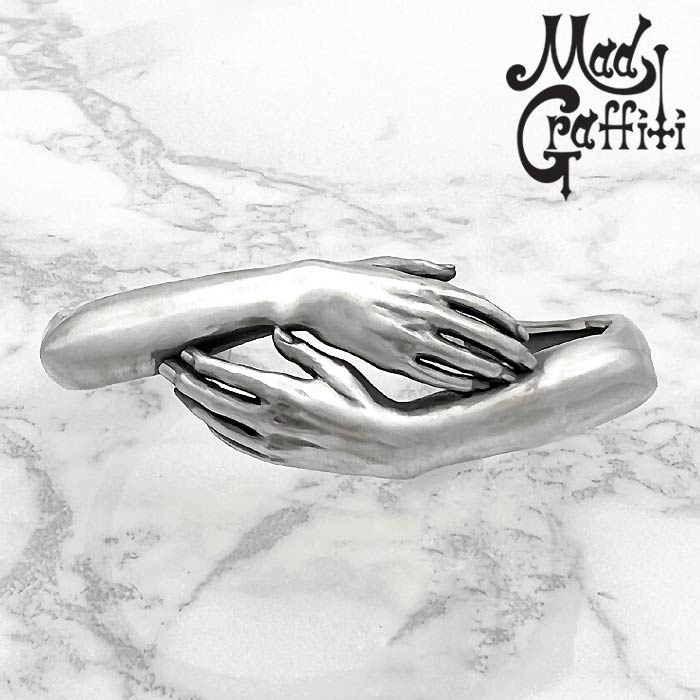 マッドグラフィティ Mad Graffiti シルバー バングル アフェクション M メンズ シルバー925 アクセサリー 手 ハンド ブレスレット MG-BG...