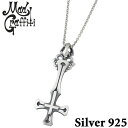 マッドグラフィティ Mad Graffiti シルバー ネックレス アクセサリー リベリアスクロス M MG-P-0013CL60