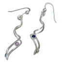【ポイント10倍! マラソン期間中】 フリースタイル FREE STYLE CZ キュービックジルコニア スパイラル シルバー ピアス アクセサリー ペアセット 両耳用 シルバー925 スターリングシルバー FSE-720