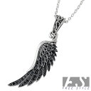 フリースタイル FREE STYLE ブラック キュービックウィング シルバー ペンダントトップ アクセサリー チェーン別売り BK CZ シルバー925 スタ...