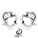 【ポイント5倍! 18日まで!】 ジゴロウ GIGOR シルバー ピアス アクセサリー ハーティション 2個売り 両耳用 メンズ レディース ハート FIENA...
