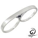 【ポイント5倍!27日まで】 ジゴロウ GIGOR シルバー リング 指輪 アクセサリー サティーナダブルフレッジ メンズ レディース 5~20号 G-DIAN series NO-411