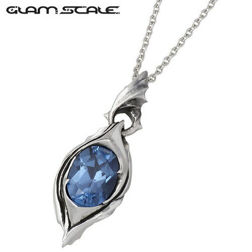 グラムスケイル GLAM SCALE X Sies ストーン シルバー ネックレス アクセサリー 別注モデル 限定品 チェーン付き シルバー925 スターリングシルバー AT-SI-001CL60