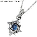 グラムスケイル GLAM SCALE ストーン シルバー ネックレス アクセサリー ブルートパーズ チェーン付き シルバー925 スターリングシルバー GS-E...