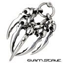 【お買い物マラソン ポイント5倍!】 グラムスケイル GLAM SCALE シルバー ペンダントトップ アクセサリー チェーン別売り シルバー925 スターリン...