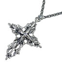 ジゴロウ GIGOR ナローW クロス シルバー ネックレス アクセサリー CZ キュービックジルコニア カスタム シルバー925 スターリングシルバー NO-...