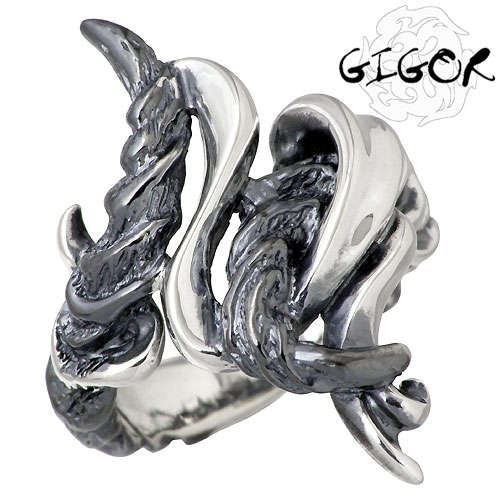 【ポイント5倍！ブラックフライデー！】 ジゴロウ GIGOR レスティア シルバー リング 9号〜25号 フリストシリーズ 指輪 アクセサリー NO-232(4)