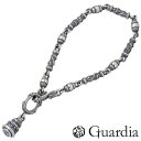 【ポイント5倍!最大1500円OFFクーポン 5/6まで】 ガルディア Guardia Aster アステール シルバー ブレスレット アクセサリー クリアキュービック Mサイズ シルバー925 スターリングシルバー ATBL-002CZ-M(4)