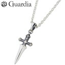 ガルディア Guardia Guardia Dagger ダガー シルバー ネックレス アクセサリー チェーン付き シャンパンキュービック シルバー925 スタ...
