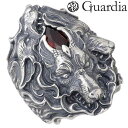 ガルディア Guardia Kerberos ケルベロス シルバー リング ガーネット 指輪 アクセサリー 11〜30号 シルバー925 スターリングシルバー ...