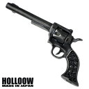 ホロウ HOLLOOW ガン シルバー ブローチ キュービック ブラックコーティング 銃 シルバー925 スターリングシルバー KHP-119BK
