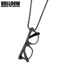 ホロウ HOLLOOW メガネ シルバーネックレス アクセサリー シルバー925 スターリングシルバー KHP-39