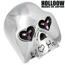 ホロウ HOLLOOW ペンギン シルバー リング ルビー スカル ドクロ 髑髏 ハート 10〜25号 指輪 アクセサリー シルバー925 スターリングシルバー...