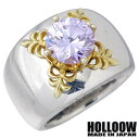 ホロウ HOLLOOW エデン シルバー リング ゴールドコーティング キュービック 10〜25号 指輪 アクセサリー シルバー925 スターリングシルバー K...