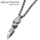 アイジェルナ オム Ijeluna-homme フック ブーレイ シルバー ネックレス アクセサリー チェーン付き シルバー925 スターリングシルバー AT-007N