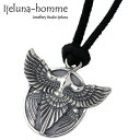 アイジェルナ オム Ijeluna-homme ウォー バード シルバー ネックレス アクセサリー 革ヒモ付き シルバー925 スターリングシルバー AT-02...