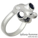 アイジェルナ オム Ijeluna-homme 怪鳥 スカル シルバー リング 指輪 アクセサリー 13〜19号 シルバー925 スターリングシルバー AT-0...