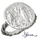 アイジェルナ Ijeluna アンティークコインシルバーリング 指輪 アクセサリー 7〜13号 シルバー925 スターリングシルバー IJ-008RS