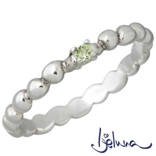 アイジェルナ Ijeluna シルバーリング 2mmペリドットリング 指輪 アクセサリー 7〜13号 シルバー925 スターリングシルバー IJ-021RS-P...