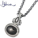 アイジェルナ Ijeluna ヴァイオラ 8x10mmダイオプサイトシルバーネックレス アクセサリー チェーン付きペンダントトップ アクセサリー シルバー925...