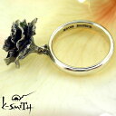 ケースミス K-SMITH バースデー フラワー シルバー リング 指輪 6月薔薇 Birthday Flower Ring KF-RING-06