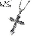 ケースミス K-SMITH シルバー クロス ネックレス アクセサリー L キュービック シルバー925 スターリングシルバー KI-1276219LDBCZ