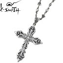 ケースミス K-SMITH シルバー クロス ネックレス アクセサリー L キュービック シルバー925 スターリングシルバー KI-1276221LDWCZ
