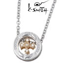 ケースミス K-SMITH SWING クロス シルバー ネックレス アクセサリー キュービック 十字架 シルバー925 スターリングシルバー KI-12782...